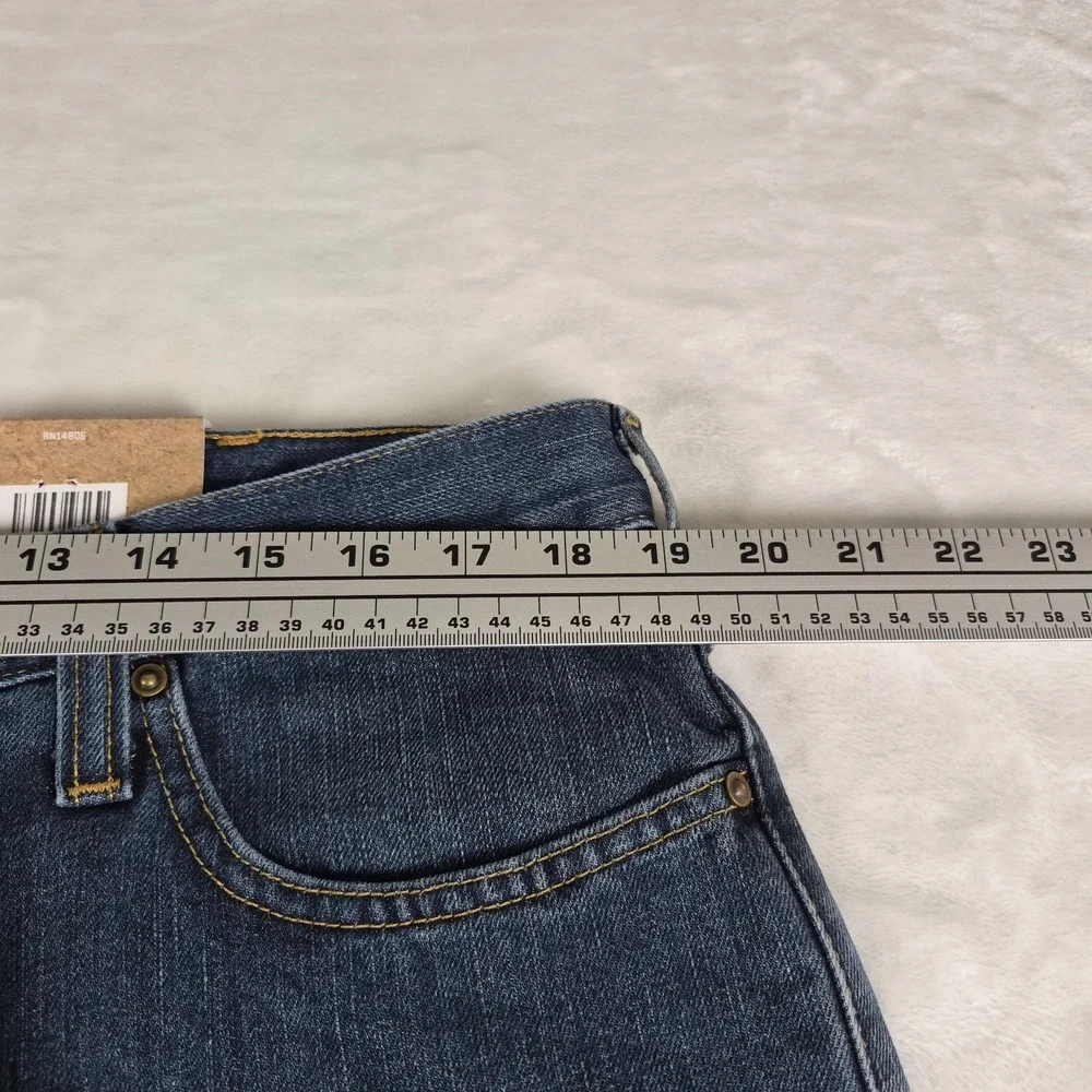 Carhartt Holter Jeans Men's 38x30 Blue Denim Relaxed Fit Straight Fit Work NWT